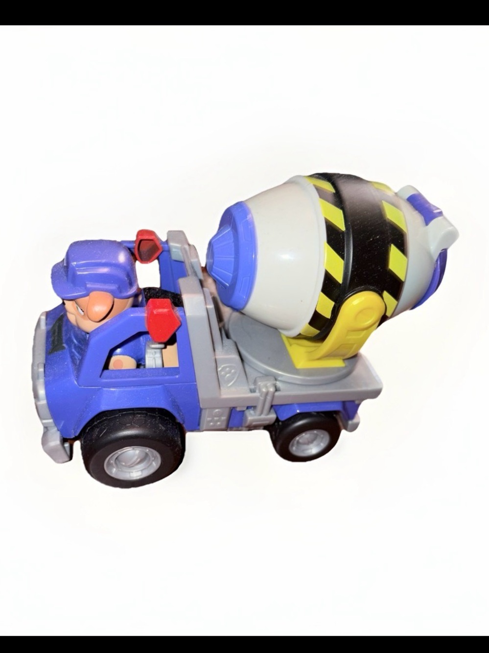 Paw Patrol Rubble Cement Mixer Truck & Figure